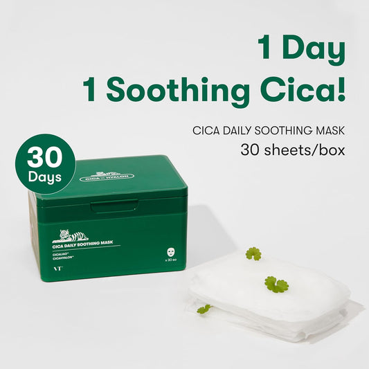 VT COSMETICS VT Cica Daily Soothing Mask 30ea