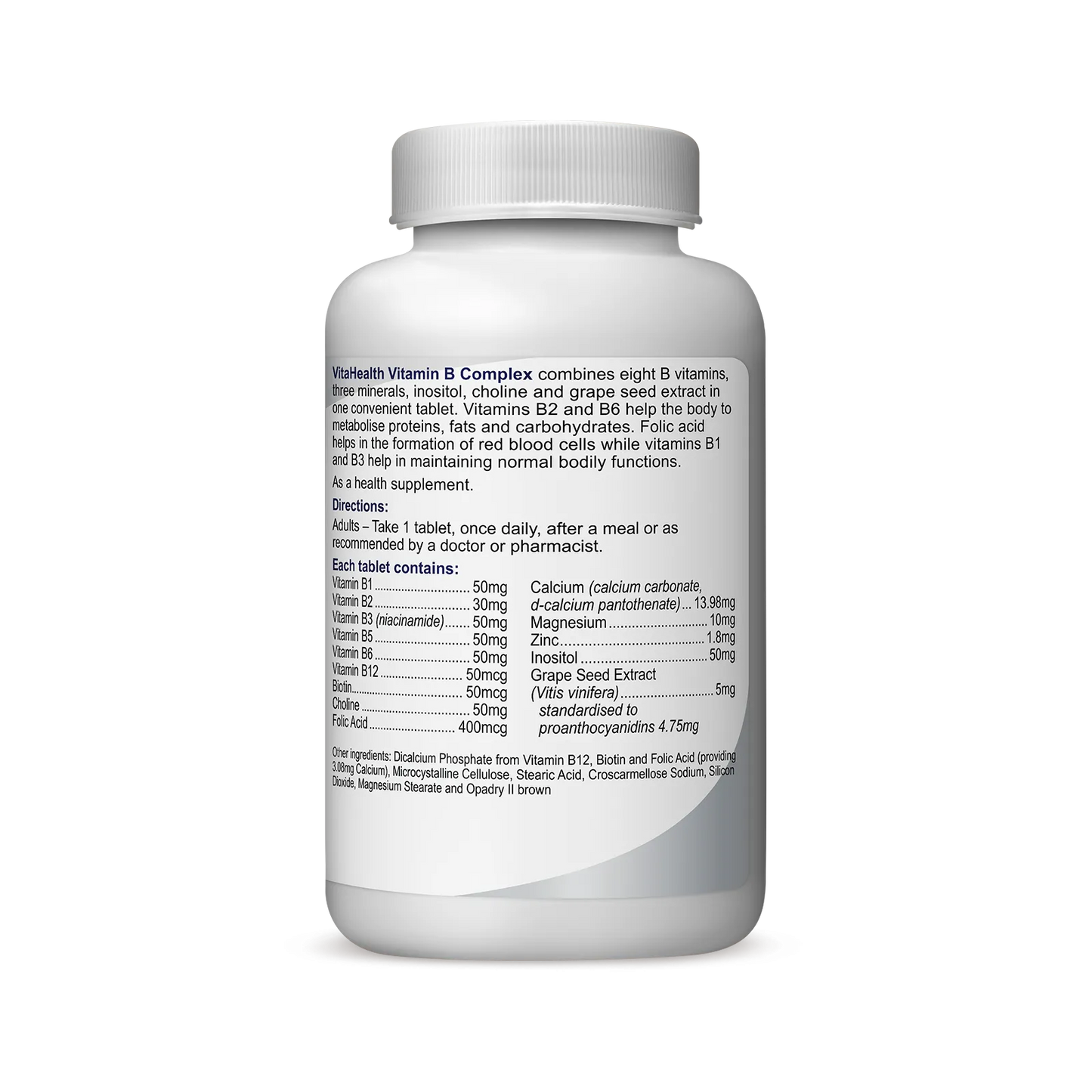 VITAHEALTH Vitamin B Complex 100's