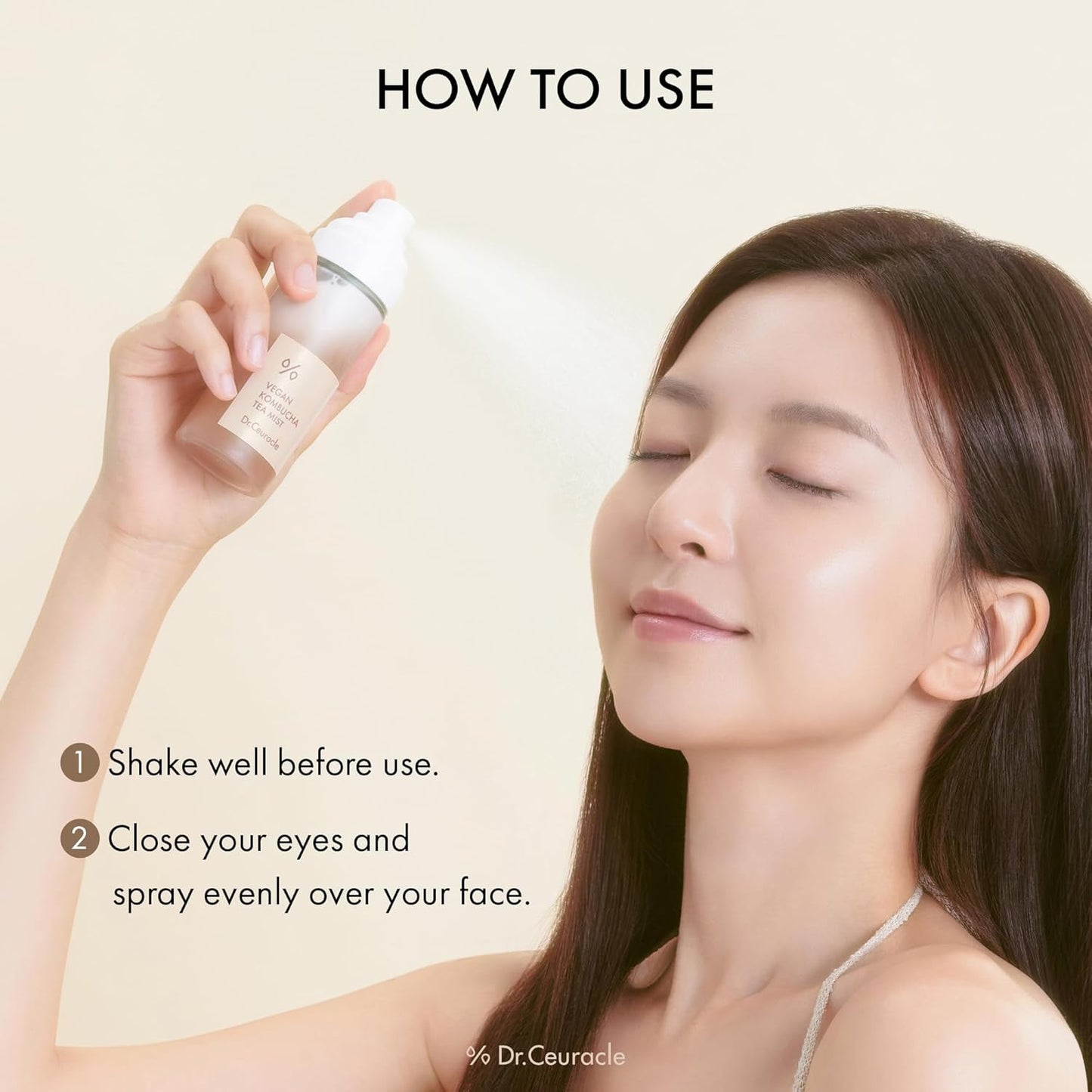 DR.CEURACLE Vegan Kombucha Tea Mist 80ml