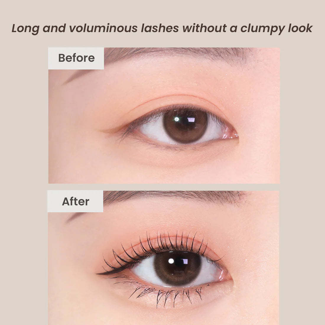HEIMISH Dailism Smudge Stop Mascara Volume #Brown