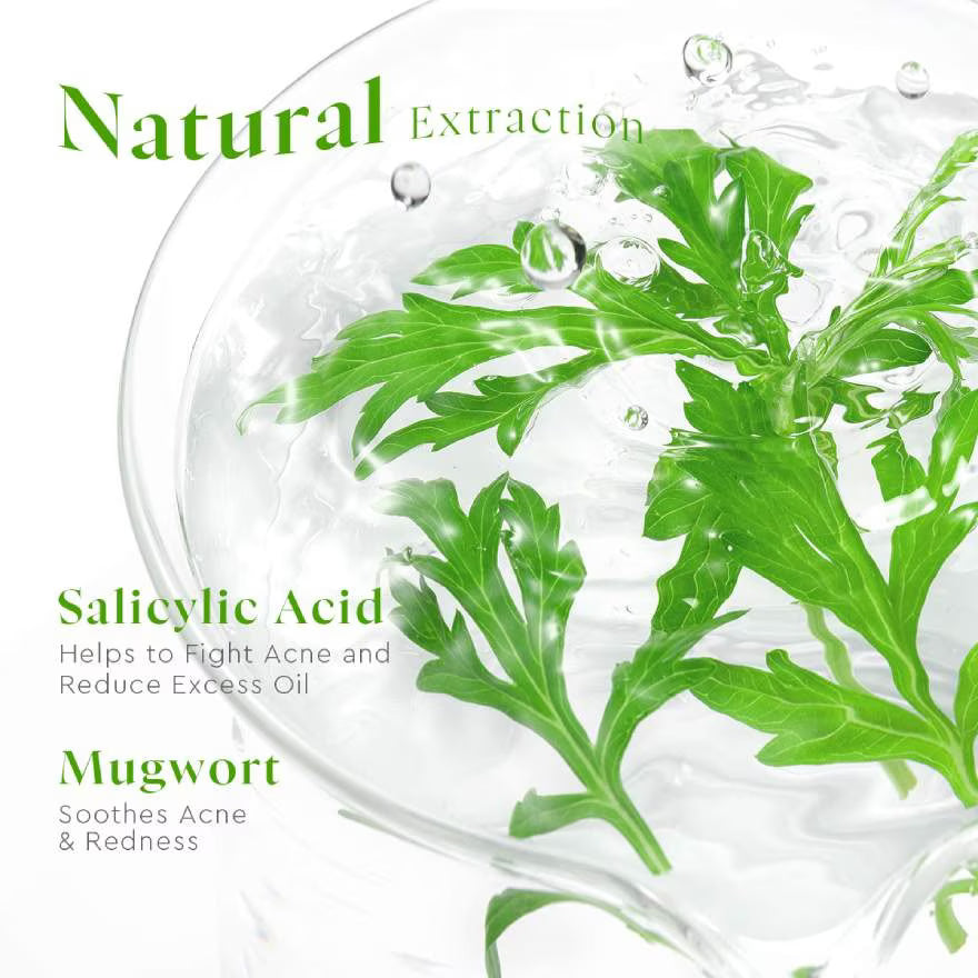 GLAD2GLOW Mugwort Salicylic Acid Acne Clear Micellar Water 300ml