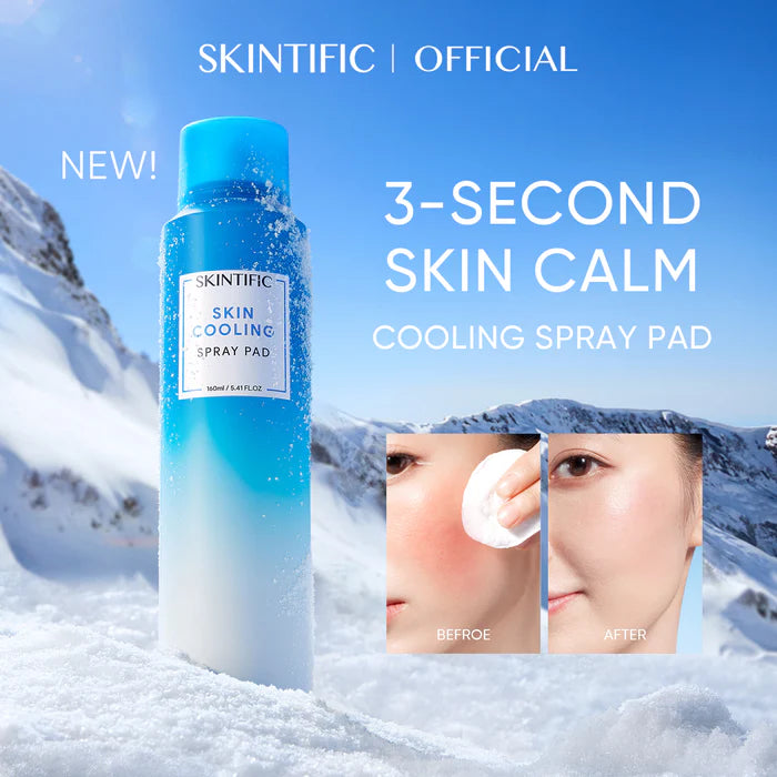 SKINTIFIC Skin Cooling Spray Pad