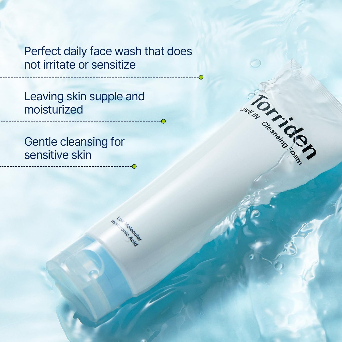 TORRIDEN Dive In Molecular Hyaluronic Acid Cleansing Foam