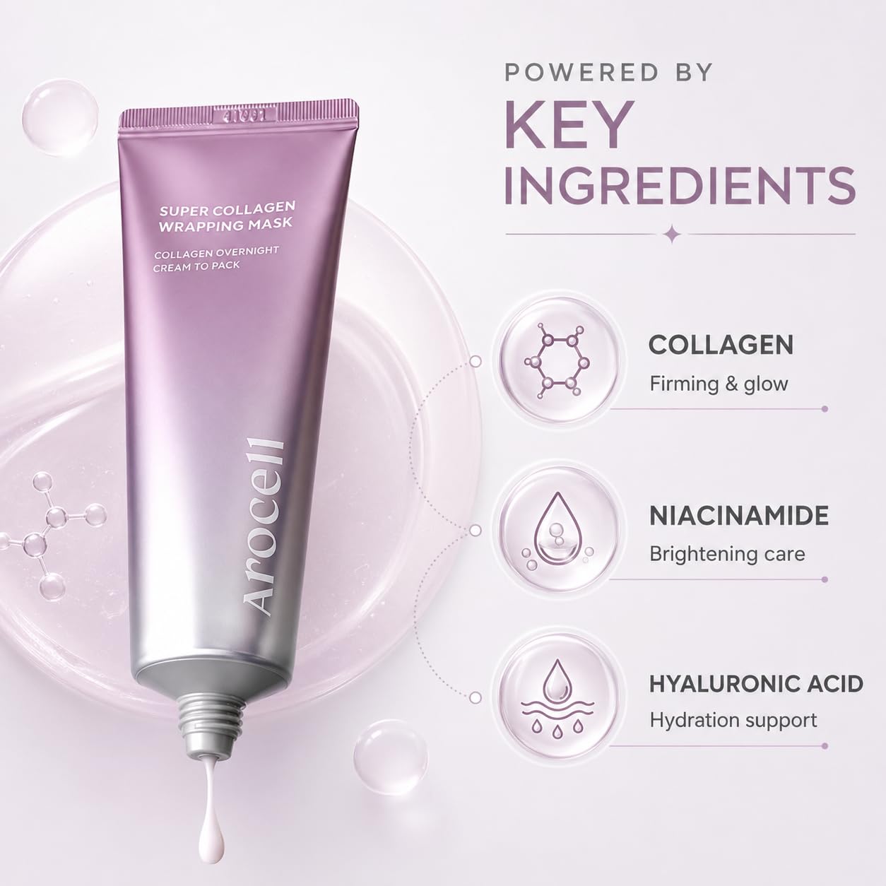 AROCELL Super Collagen Wrapping Mask 80ml