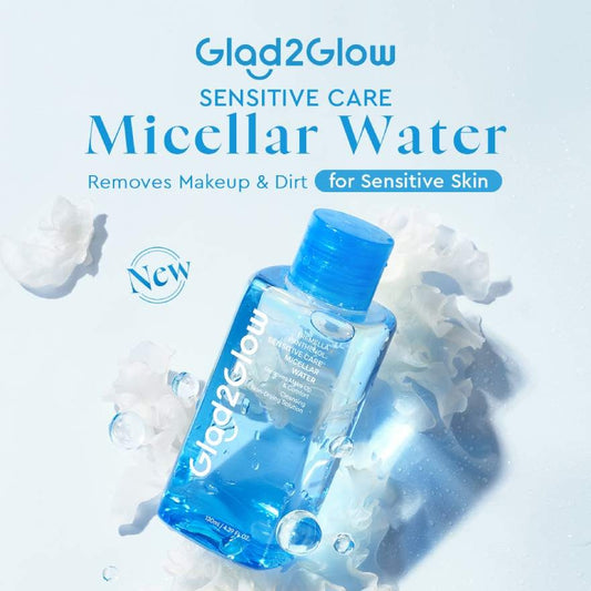 GLAD2GLOW Tremella Panthenol Sensitive Care Micellar Water (2 sizes)