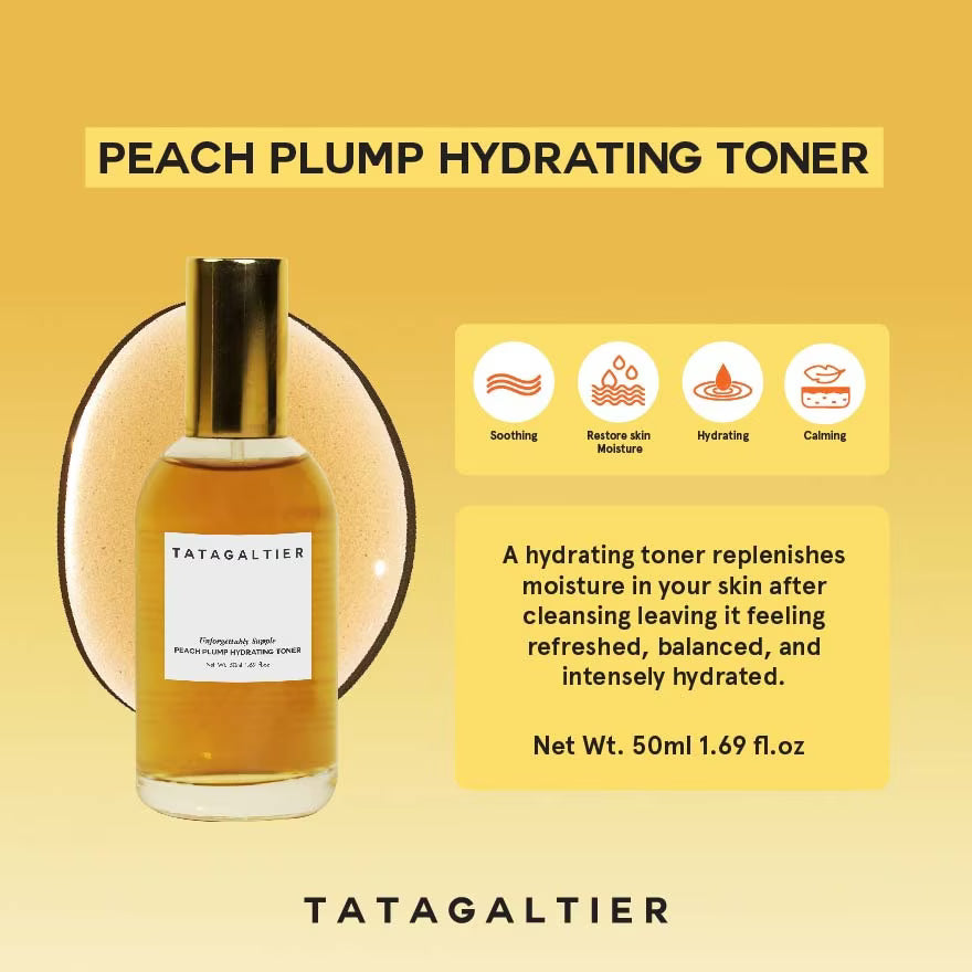 TATAGALTIER Peach Plump Hydrating Toner 50ml