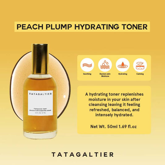 TATAGALTIER Peach Plump Hydrating Toner 50ml