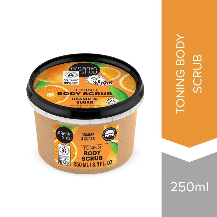 ORGANIC SHOP Toning Body Scrub Orange & Sugar 250ml