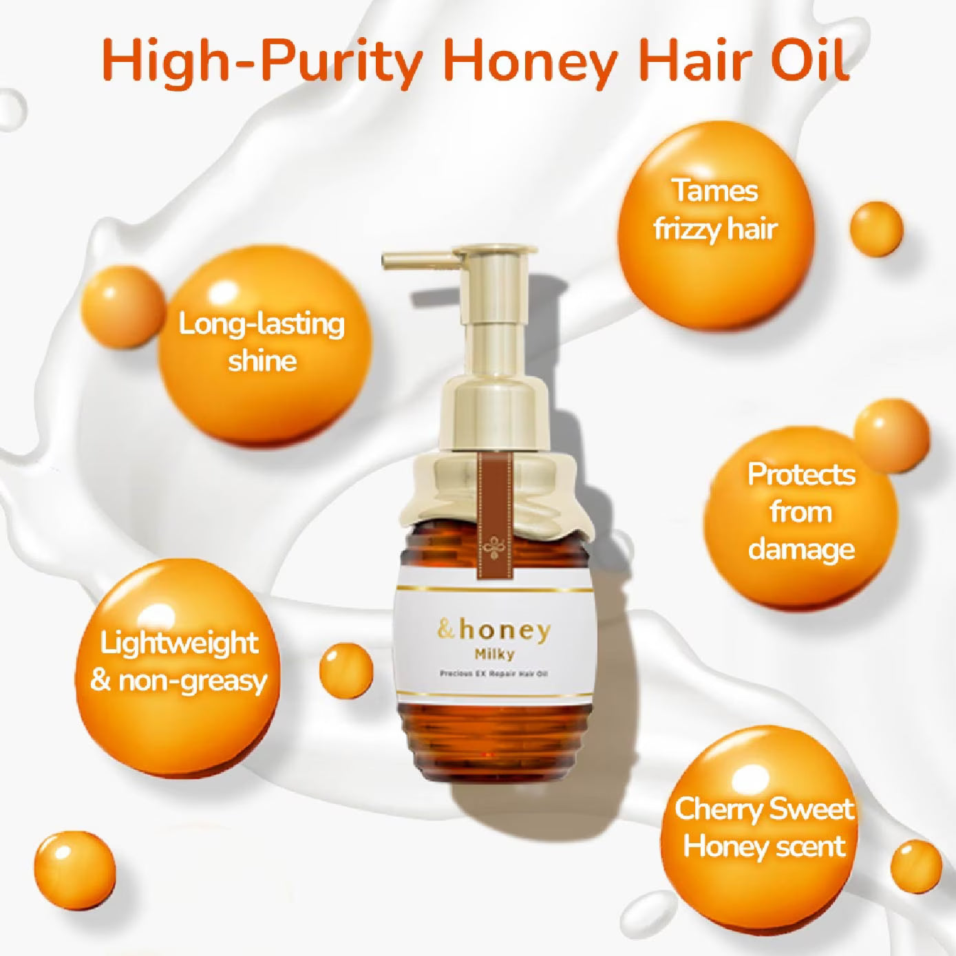 &HONEY Milky Precious Ex Repair Hair Oil 105ml