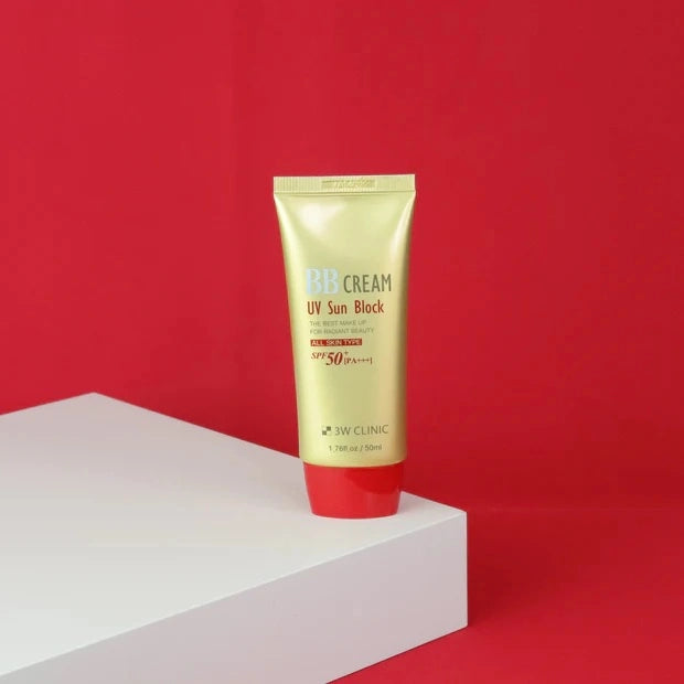 3W CLINIC UV Sun Block BB Cream SPF 50+ PA+++