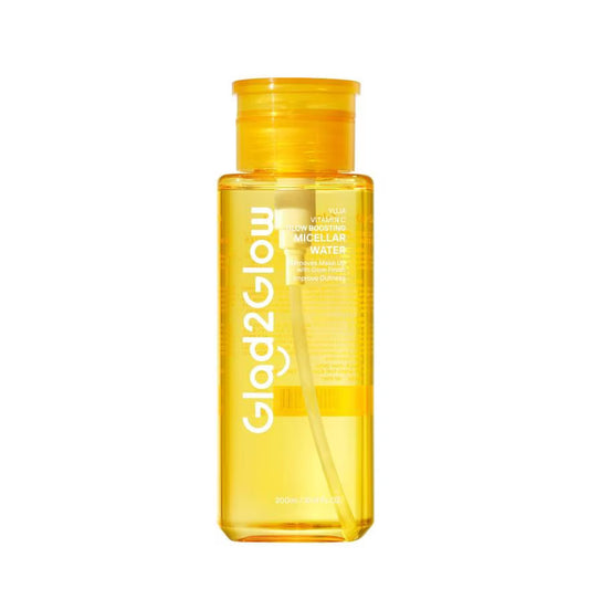 GLAD2GLOW Yuja Vitamin C Glow Boosting Micellar Water 300ml