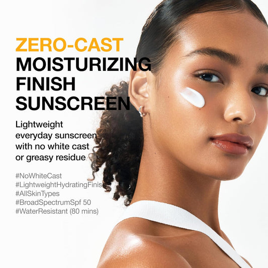 ANUA Zero Cast Moisturizing Finish Sunscreen 50ml