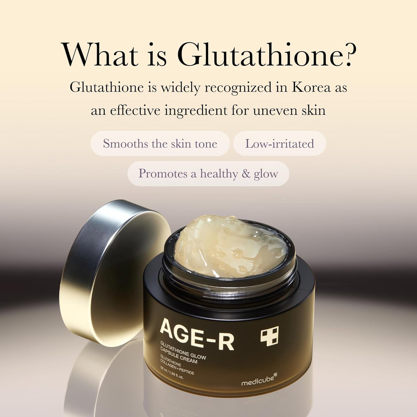 MEDICUBE Age-R Glutathione Glow Capsule Cream 50ml