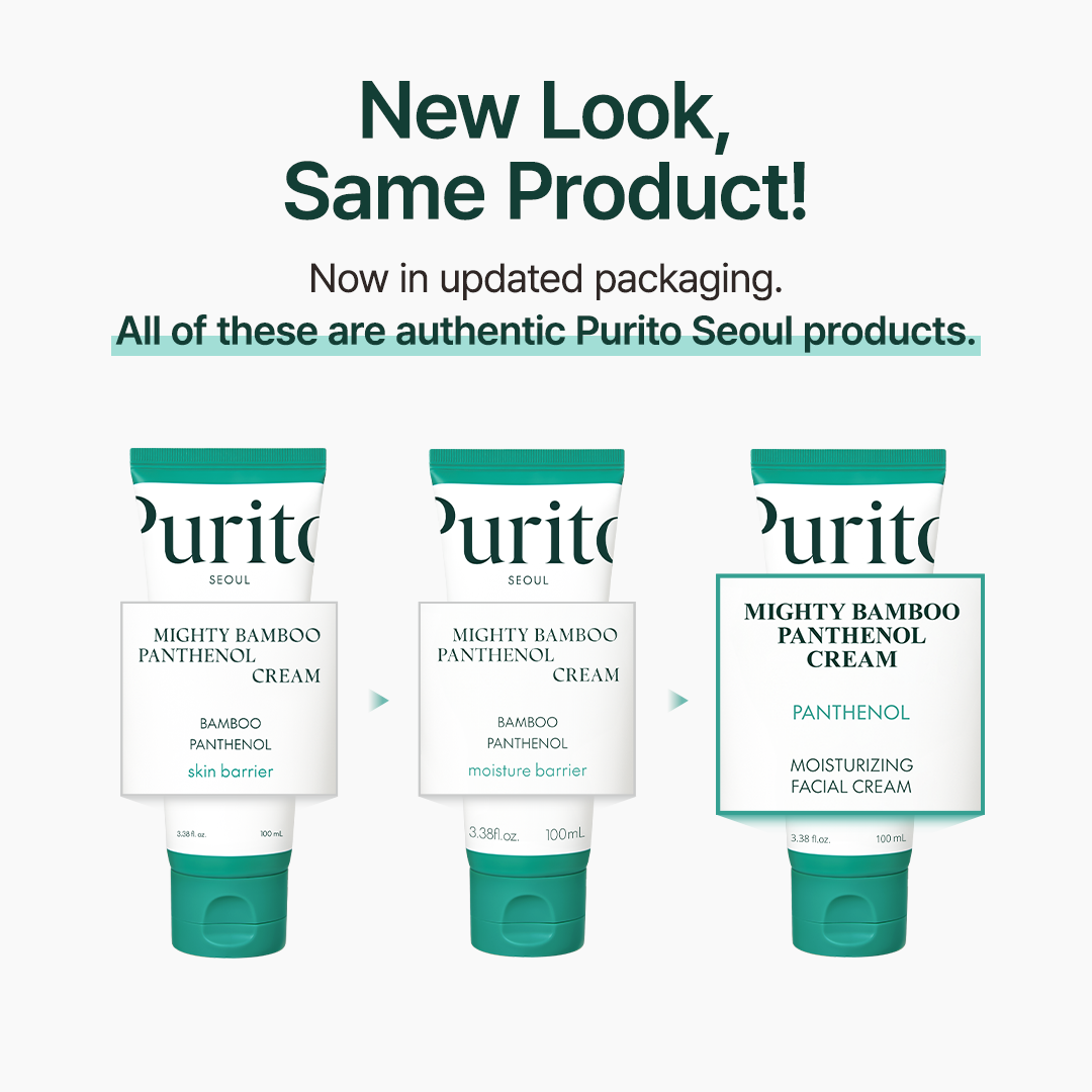 [BUNDLE: 2 FOR $40.00] PURITO Mighty Bamboo Panthenol Cream 100mlx2