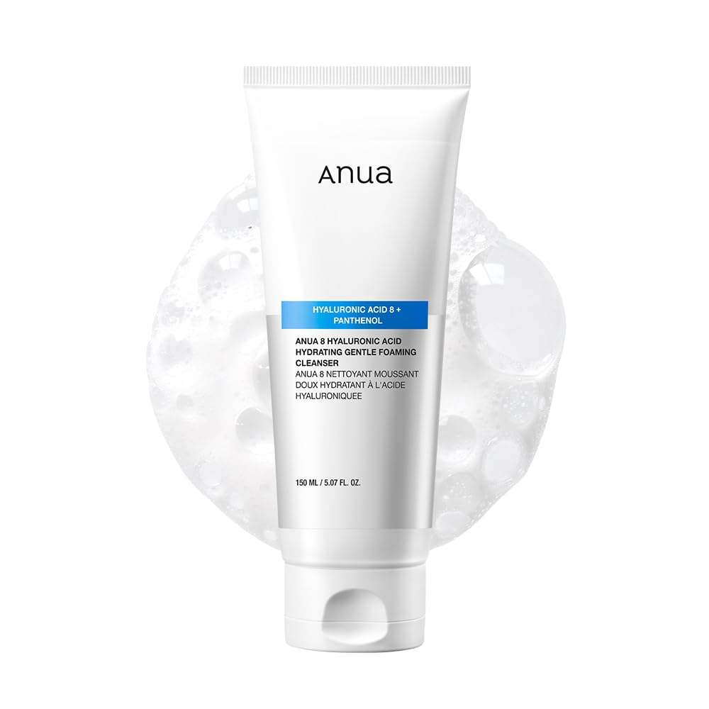 ANUA 8 Hyaluronic Acid Hydrating Gentle Foaming Cleanser