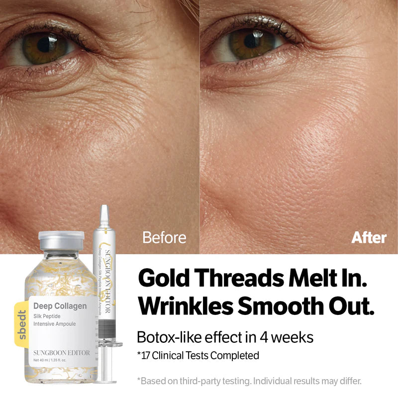SUNGBOON EDITOR Deep Collagen Silk Peptide Intensive Ampoule 40ml