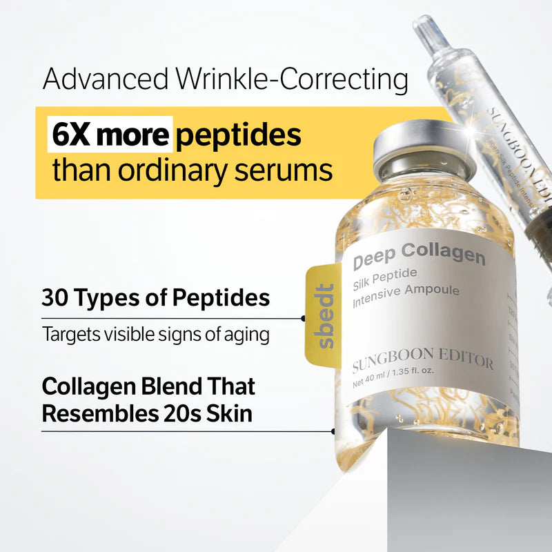 SUNGBOON EDITOR Deep Collagen Silk Peptide Intensive Ampoule 40ml