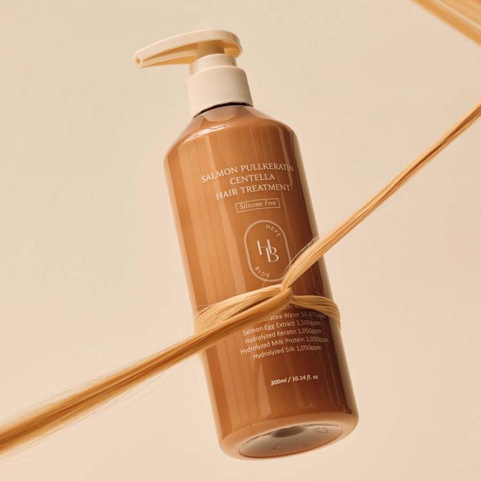 HEVEBLUE Salmon Pullkeratin Centella Hair Treatment 300ml