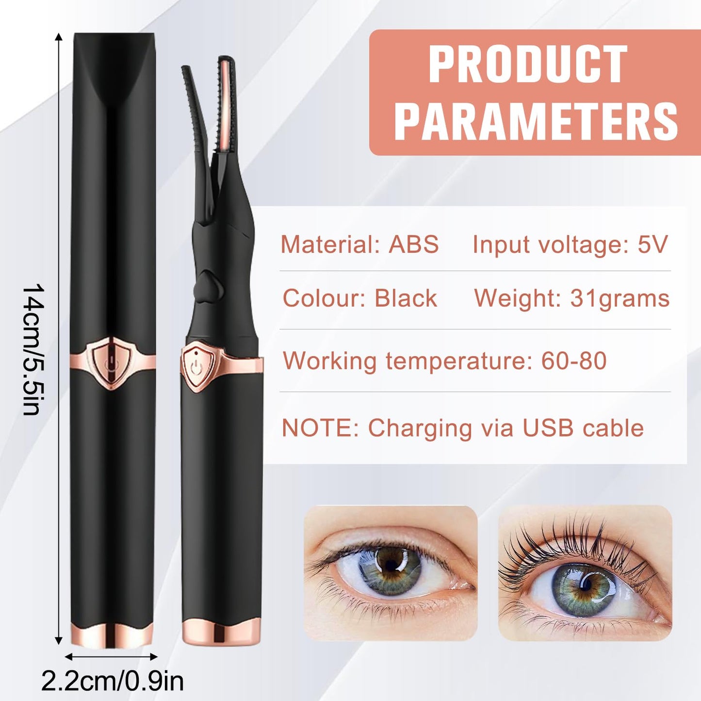 Beauty Electric Eyelash Curler (2 Colors)