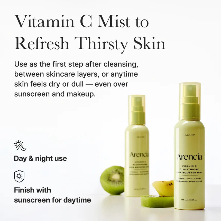ARENCIA Vitamin C Glutathione Skin Booster Mist 100ml – onion