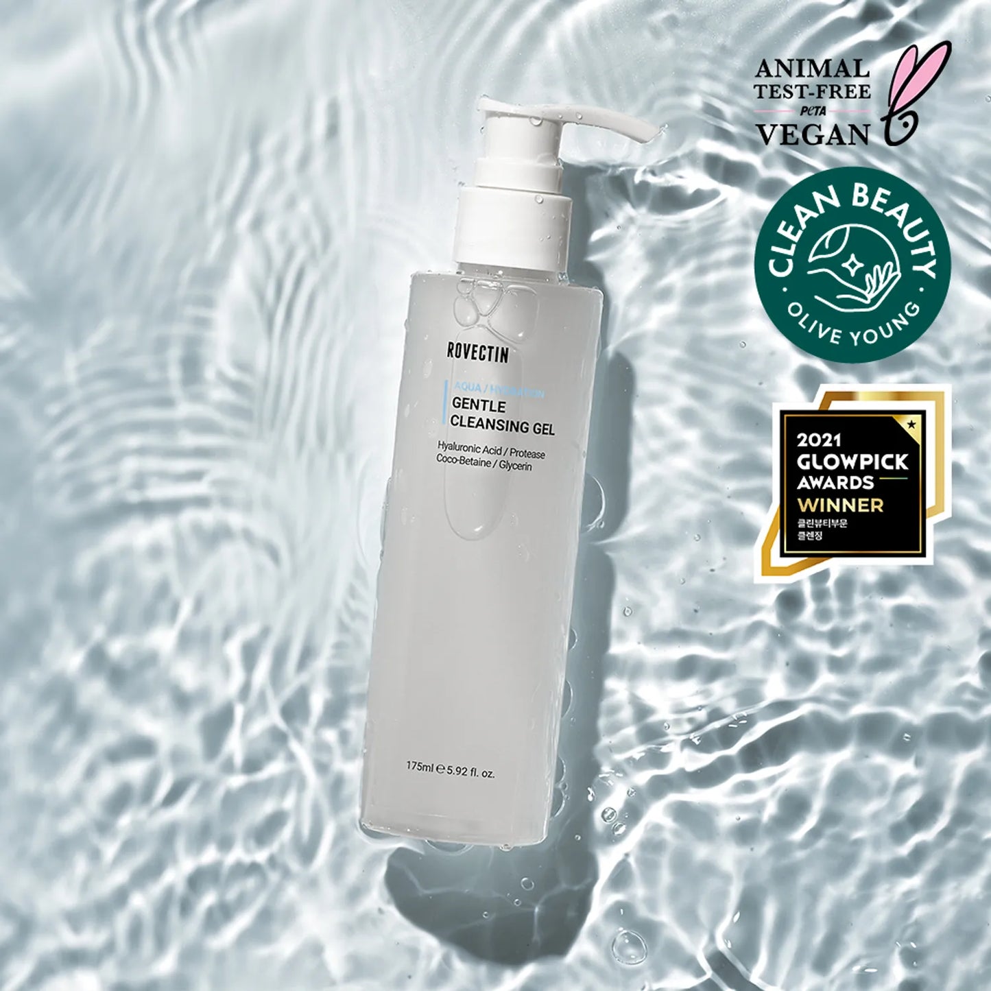 ROVECTIN Aqua Hydration Gentle Cleansing Gel