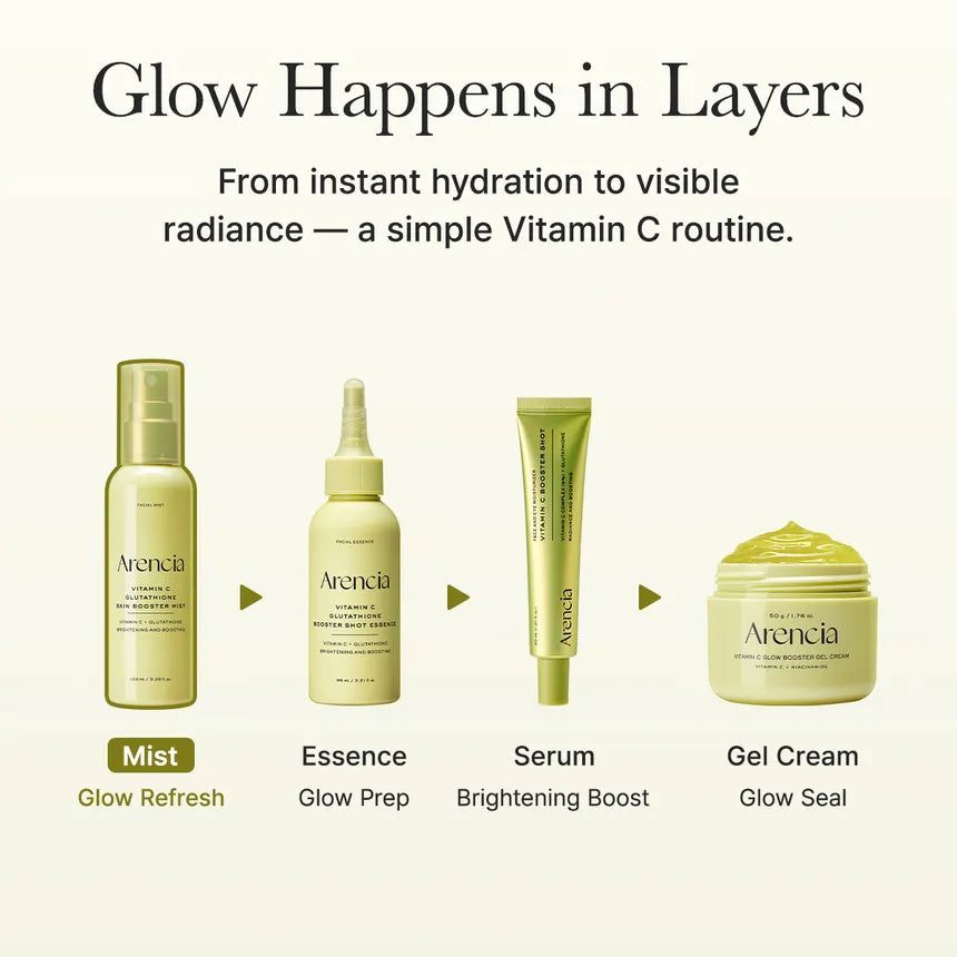 ARENCIA Vitamin C Glutathione Skin Booster Mist 100ml