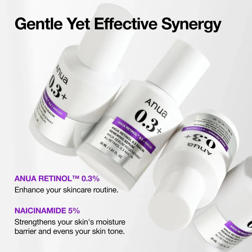 ANUA Nano Retinol 0.3% + Niacin Renewing Serum 30ml