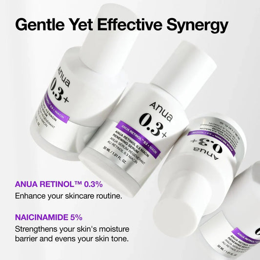 ANUA Nano Retinol 0.3% + Niacin Renewing Serum 30ml