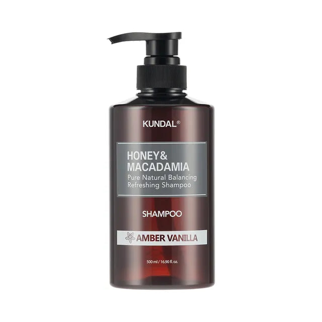 KUNDAL Honey & Macadamia Nature Shampoo 500ml (3 Scents)