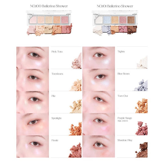 UNLEASHIA Mood Shower Face Palette (2 Shades)