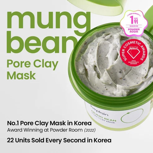 BEPLAIN Mung Bean Pore Clay Mask 120ml