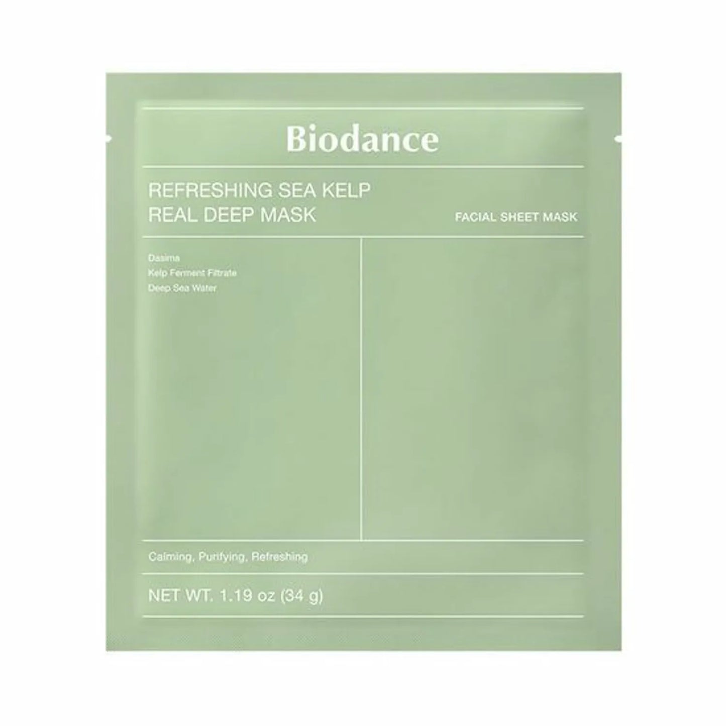 BIODANCE Refreshing Sea Kelp Real Deep Mask 1EA