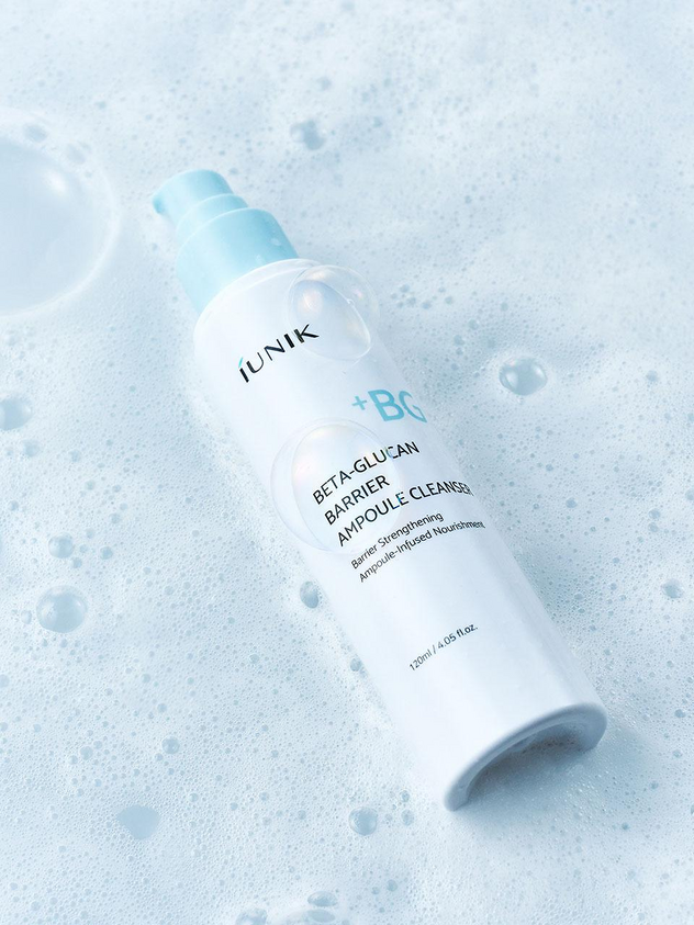IUNIK Beta Glucan Barrier Ampoule Cleanser 120ml