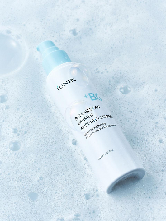 IUNIK Beta Glucan Barrier Ampoule Cleanser 120ml