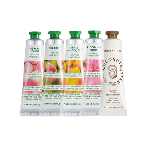 NATURE REPUBLIC Hand & Nature Hand Cream (4 Variants)