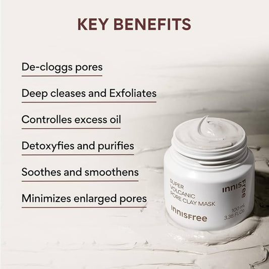 INNISFREE Super Volcanic Pore Clay Mask 100ml