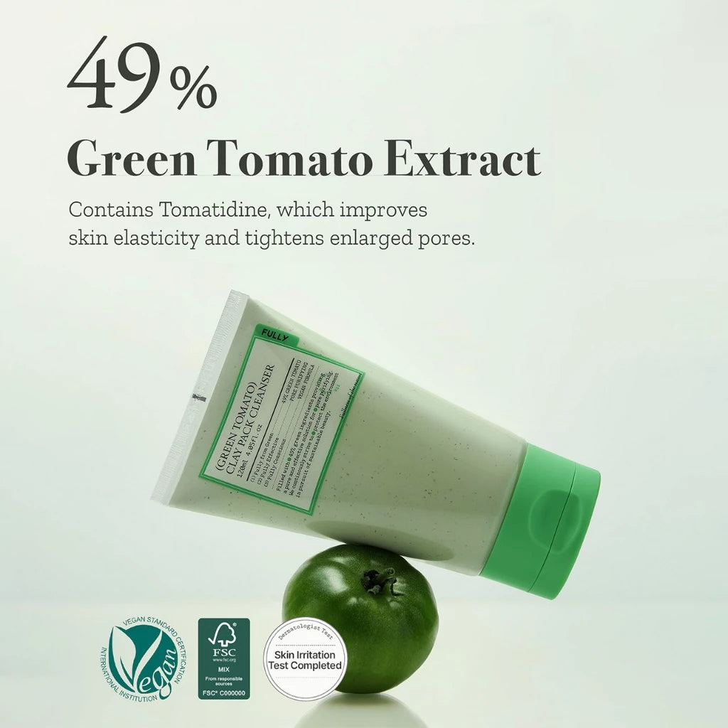 FULLY Green Tomato Clay Pack Cleanser 120ml