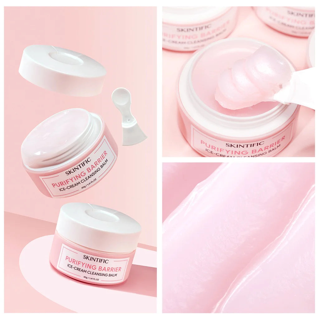 SKINTIFIC Purifying Barrier Ice-Cream Cleansing Balm