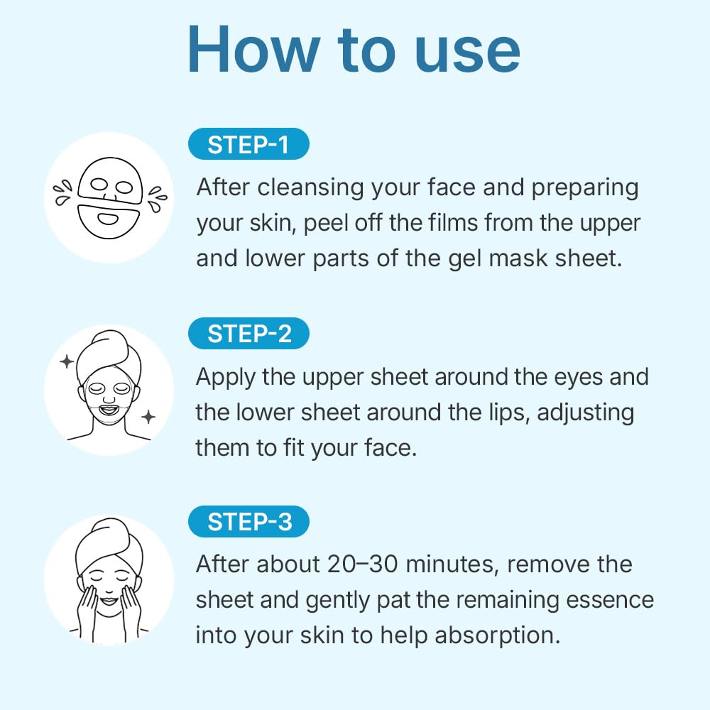 CENTELLIAN24 Hyal Waterfull Glow Gel Mask 1pc