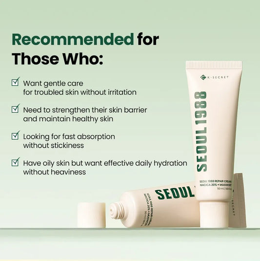 KSECRET Seoul 1988 Repair Cream : Niacica 20% + Mugwort