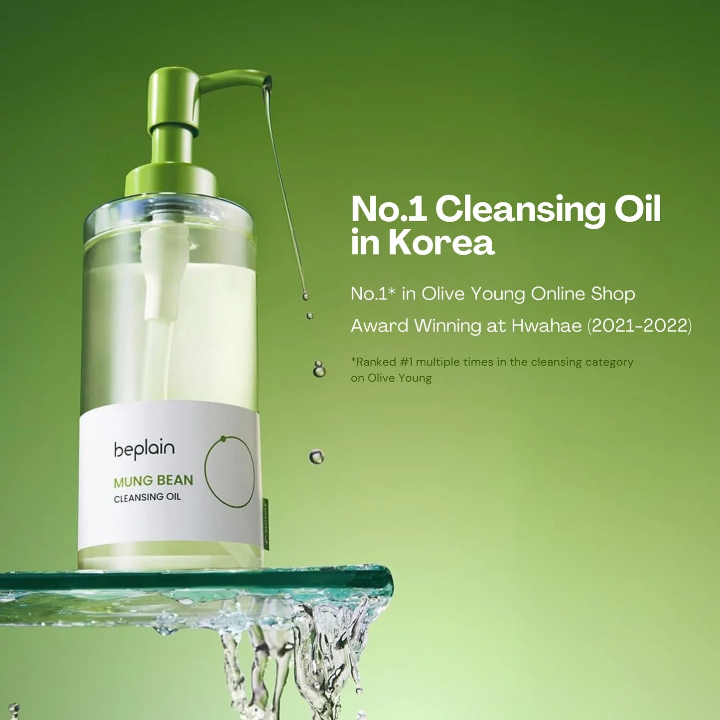 BEPLAIN Mung Bean Cleansing Oil 200ml