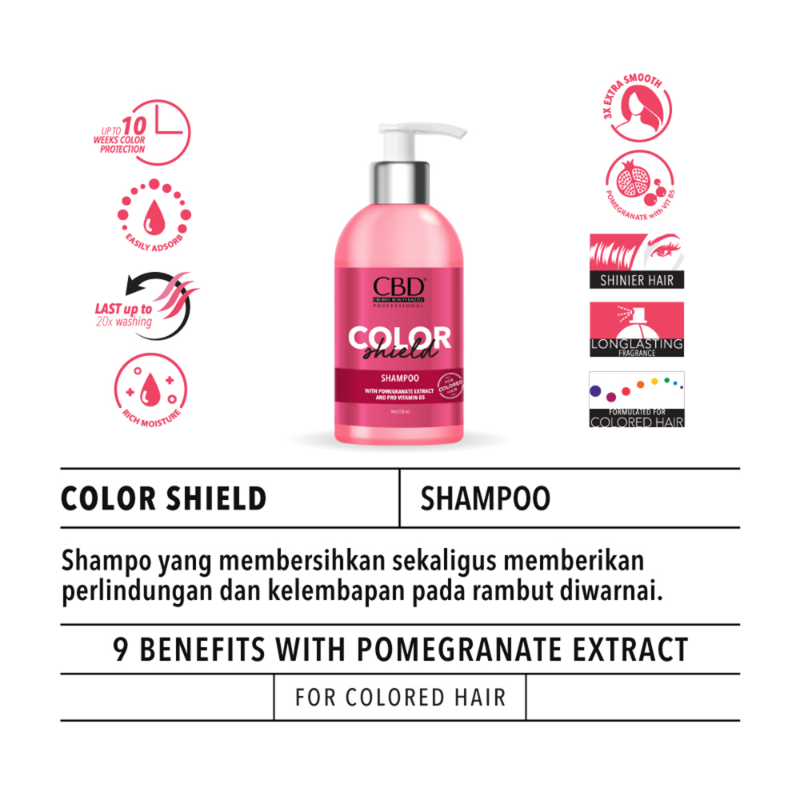 CBD Color Shield Hair Shampoo 250ml