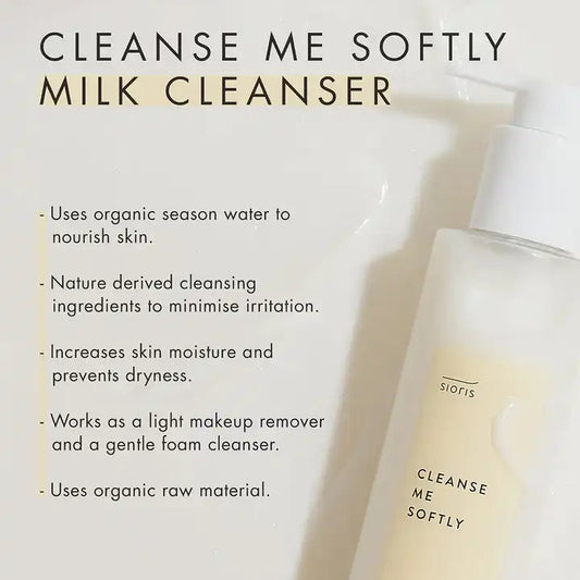 SIORIS Cleanse Me Softly Milk Cleanser 200ml