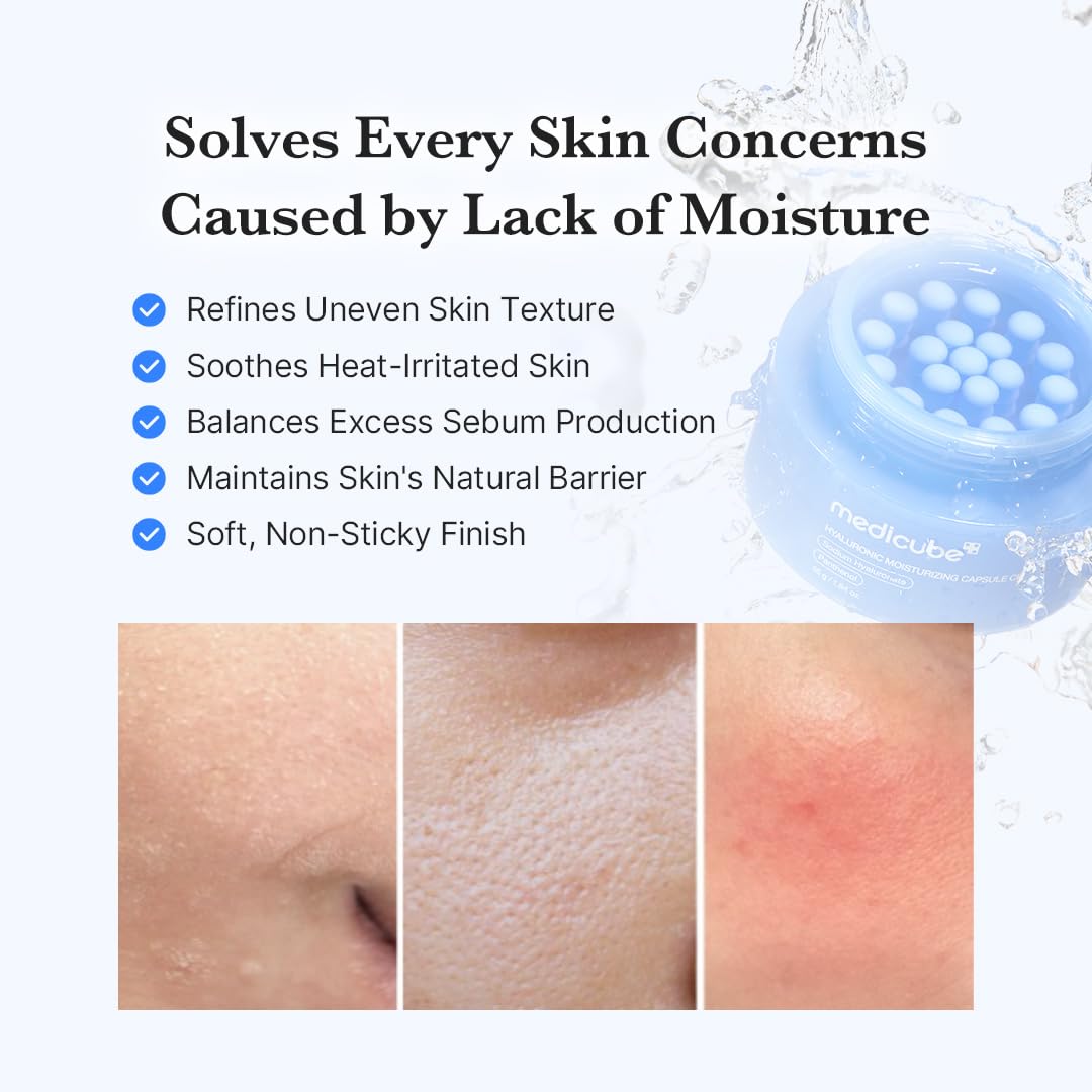 MEDICUBE Hyaluronic Moisturizing Capsule Cream 50g