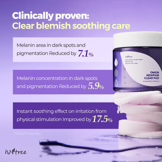 ISNTREE Onion Newpair Clear Pad 60EA 250ml