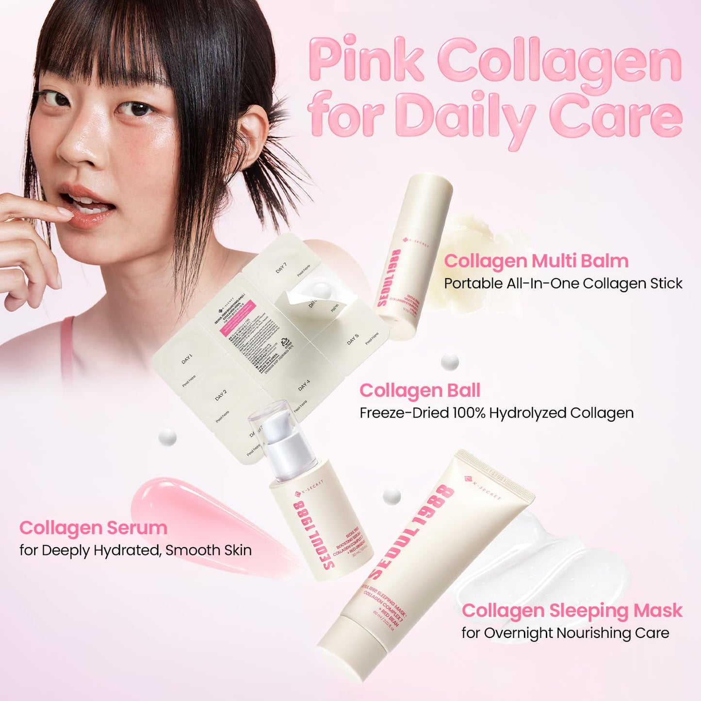 KSECRET Seoul 1988 Sleeping Mask : Collagen Complex 7 + Red Bean