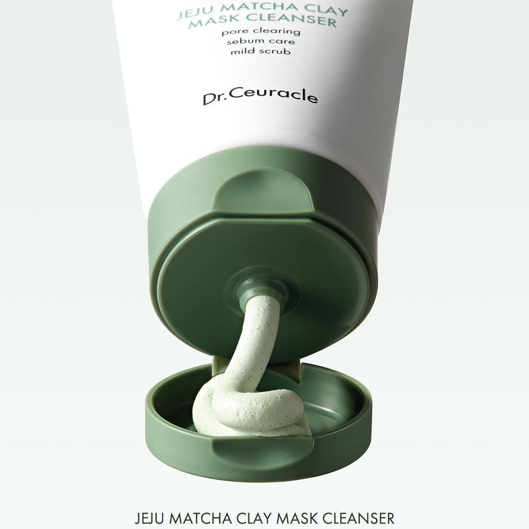 DR.CEURACLE Jeju Matcha Clay Mask Cleanser 120ml