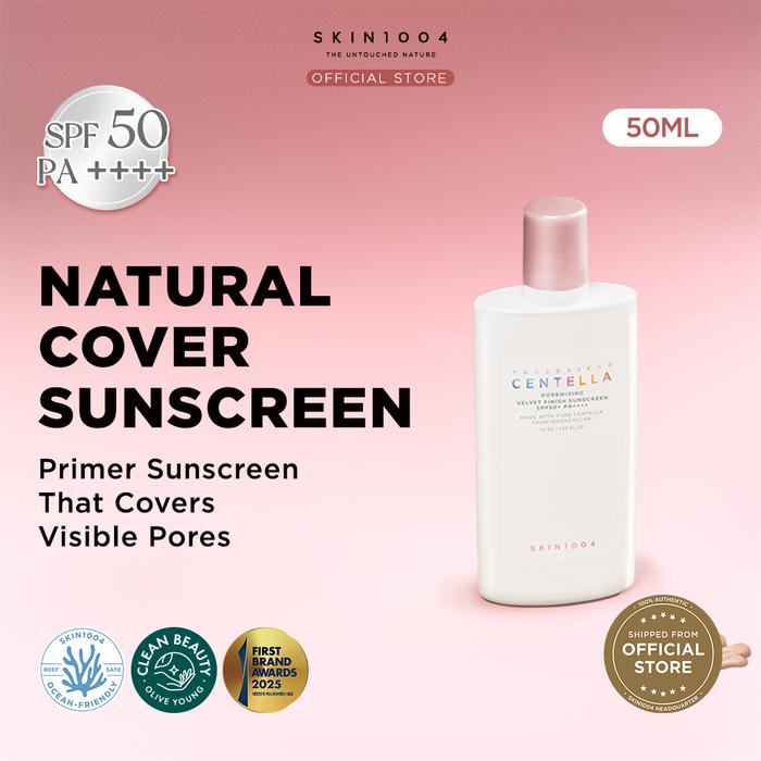 SKIN1004 Madagascar Centella Poremizing Velvet Finish Sunscreen SPF 50+ PA++++ 50ml