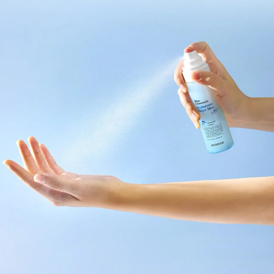 SKINFOOD Blue Chamomile Hyaluronic Toner Mist 100ml