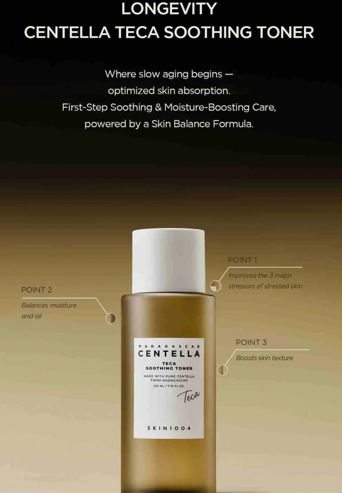 SKIN1004 Madagascar Centella Teca Soothing Toner 210ml